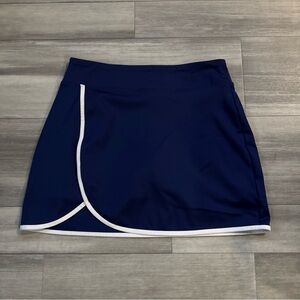 Tommy Bahama Dark Blue Mini Skort with White Accent